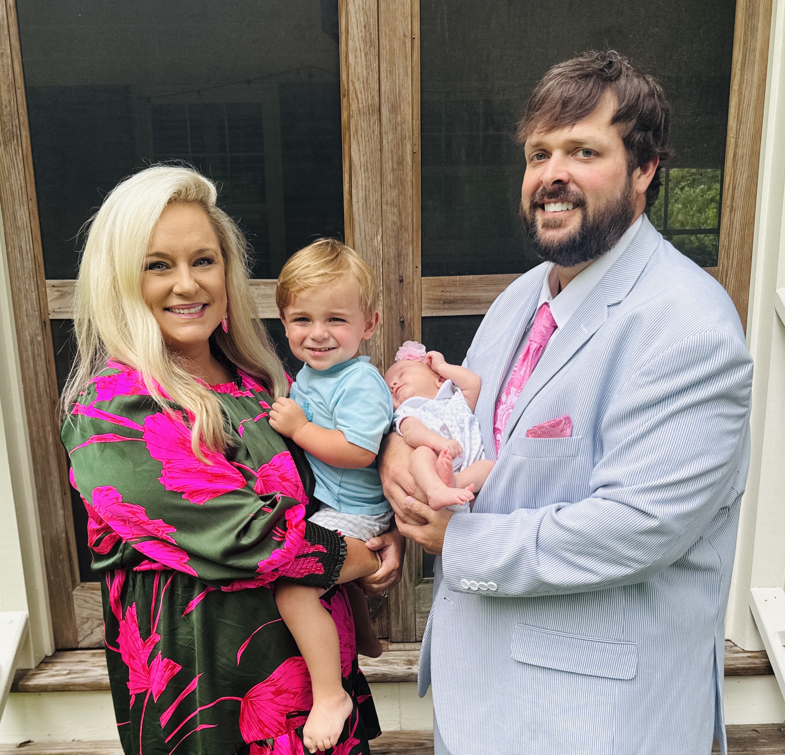 Conaway Construction family on site